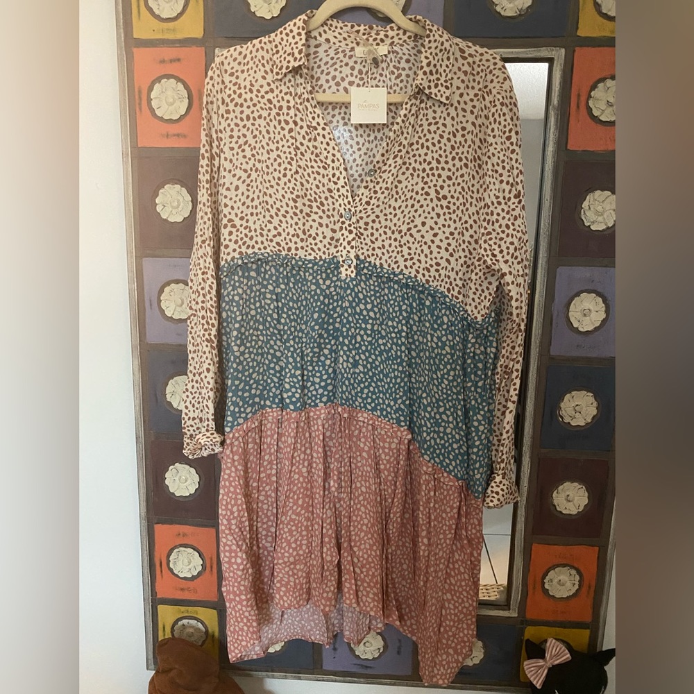 NEW! Oddy colorblock dress